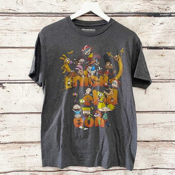 NICKELODEON 1990s Character Shirt Sz M - Picture 1 of 4
